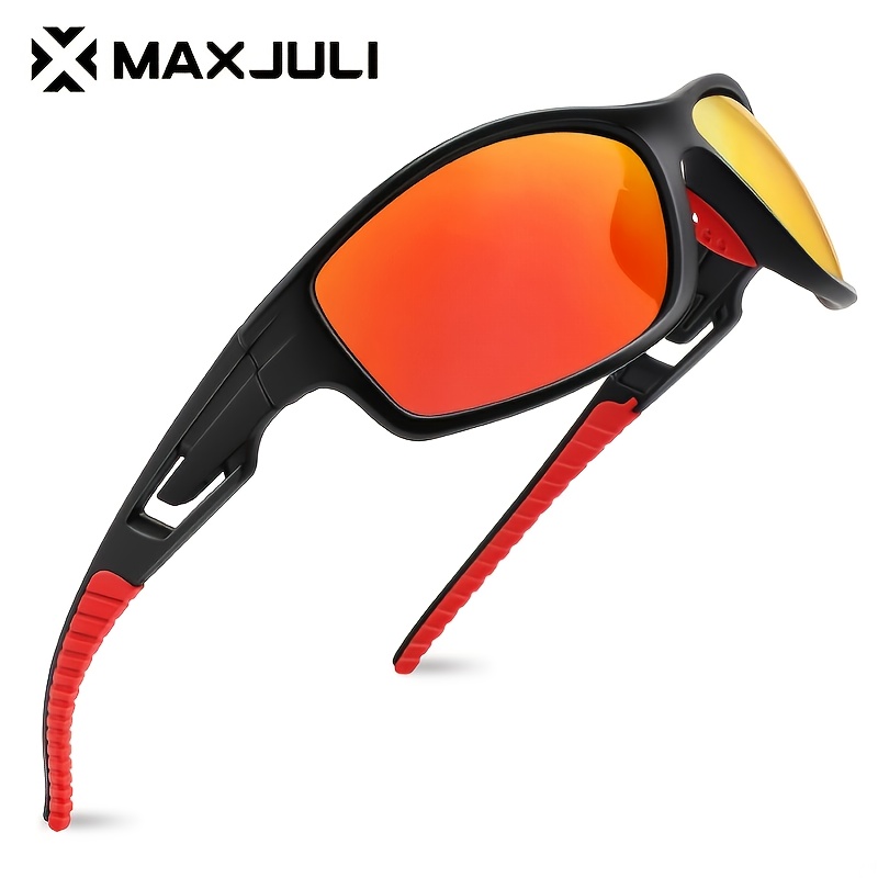 Maxjuli Polarized Sports Sunglasses Tr90 Frame Men Women - Temu