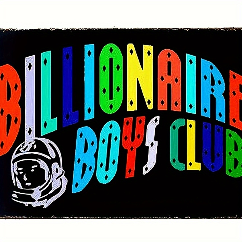 

1pc Vintage Billionaire Boys Club Signs For Restroom Bar Pub Club Cafe Home Restaurant Wall Decoration 7.9x11.9inch Aluminum