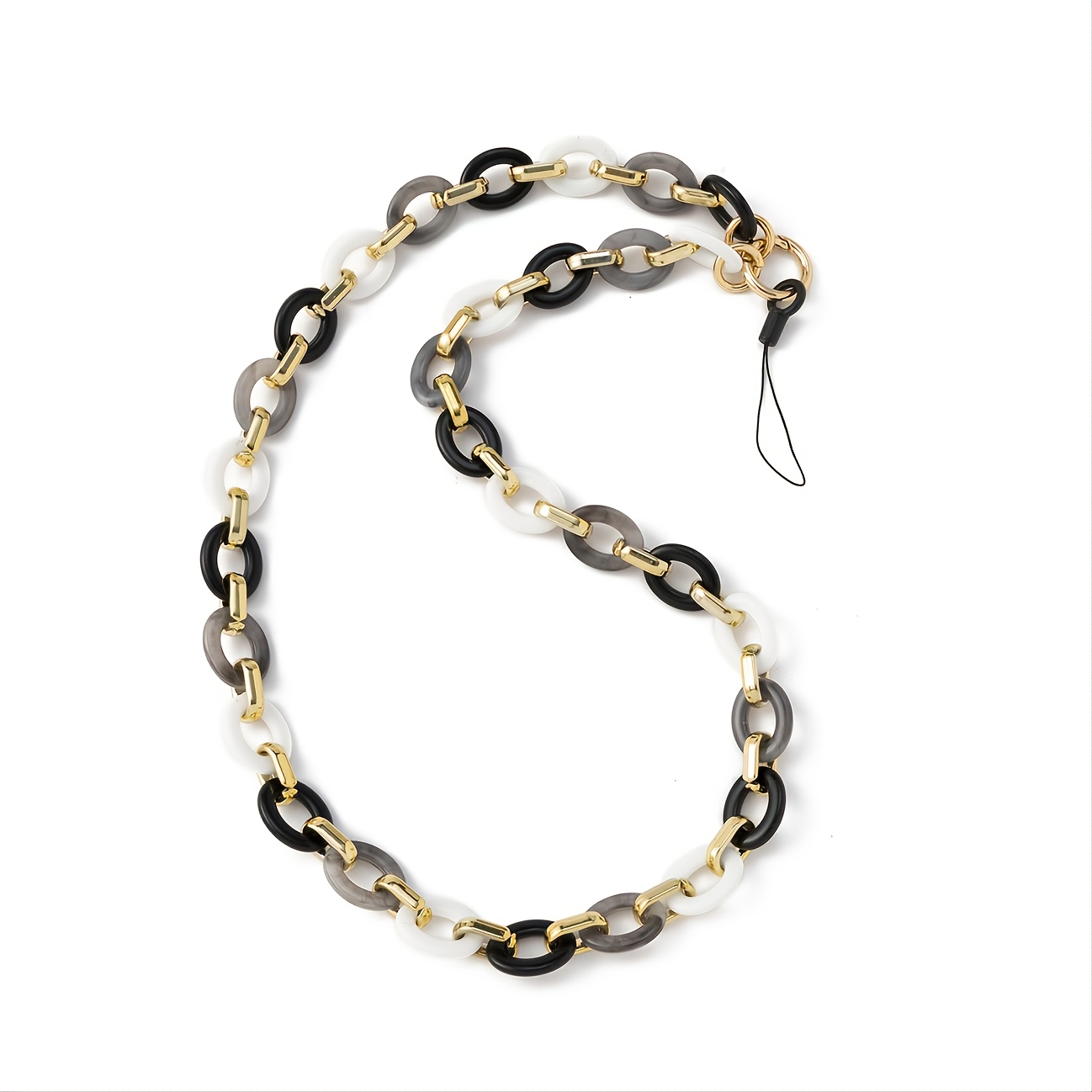 Gold Chunky Chain Link Phone Wrist Strap