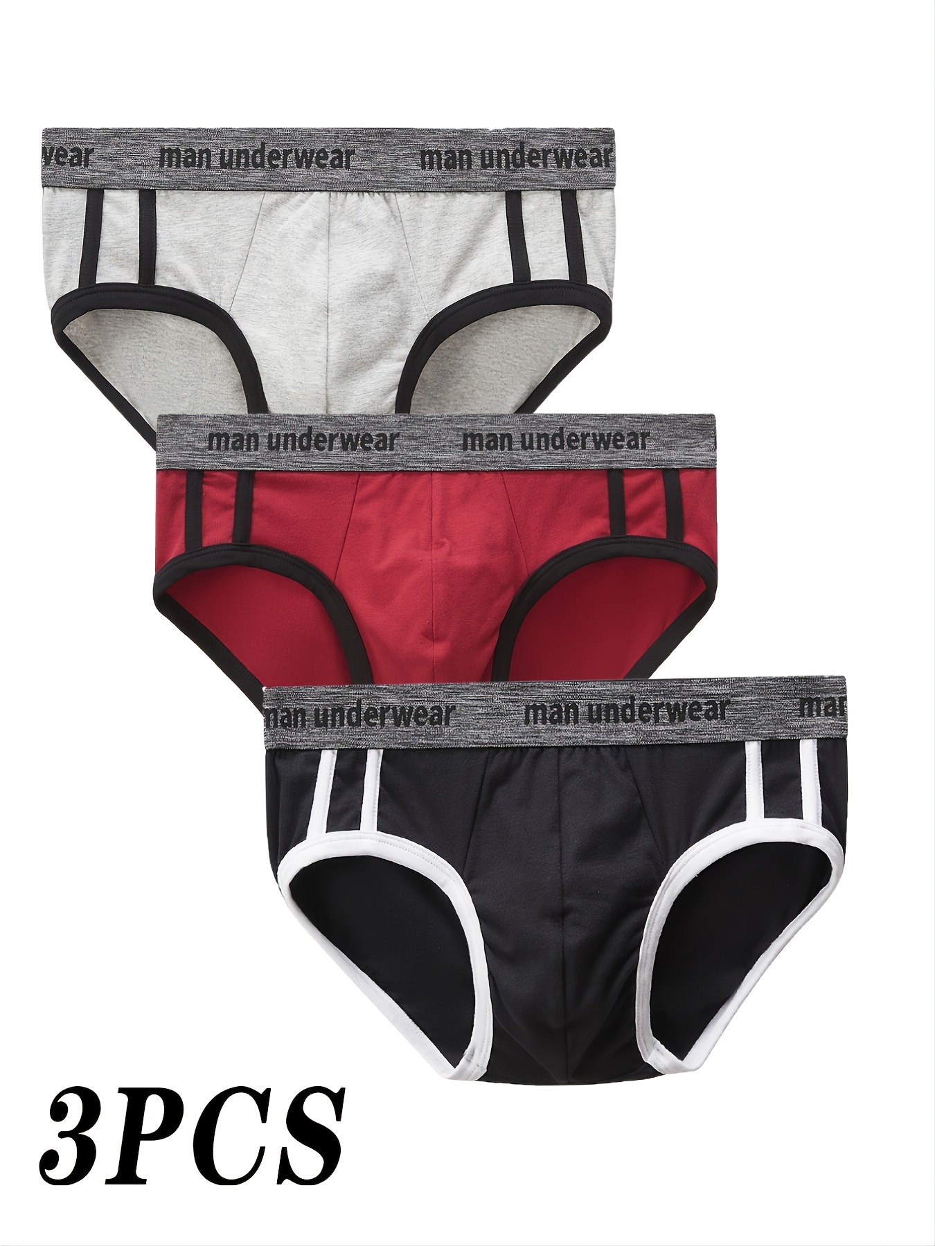 Mid Briefs Underwear - Temu