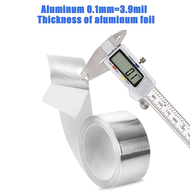 Cinta Papel Aluminio Autoadhesiva Sello Reparación Tubería - Temu