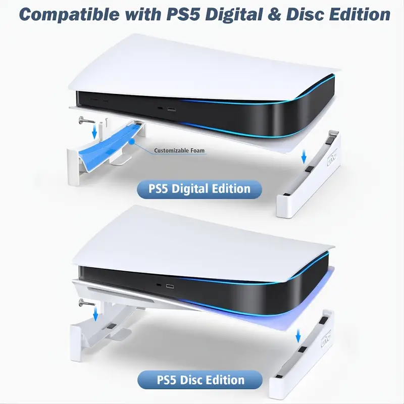 Sony PlayStation 5 PS5 Console PS5 Digital Edition gaming Storage