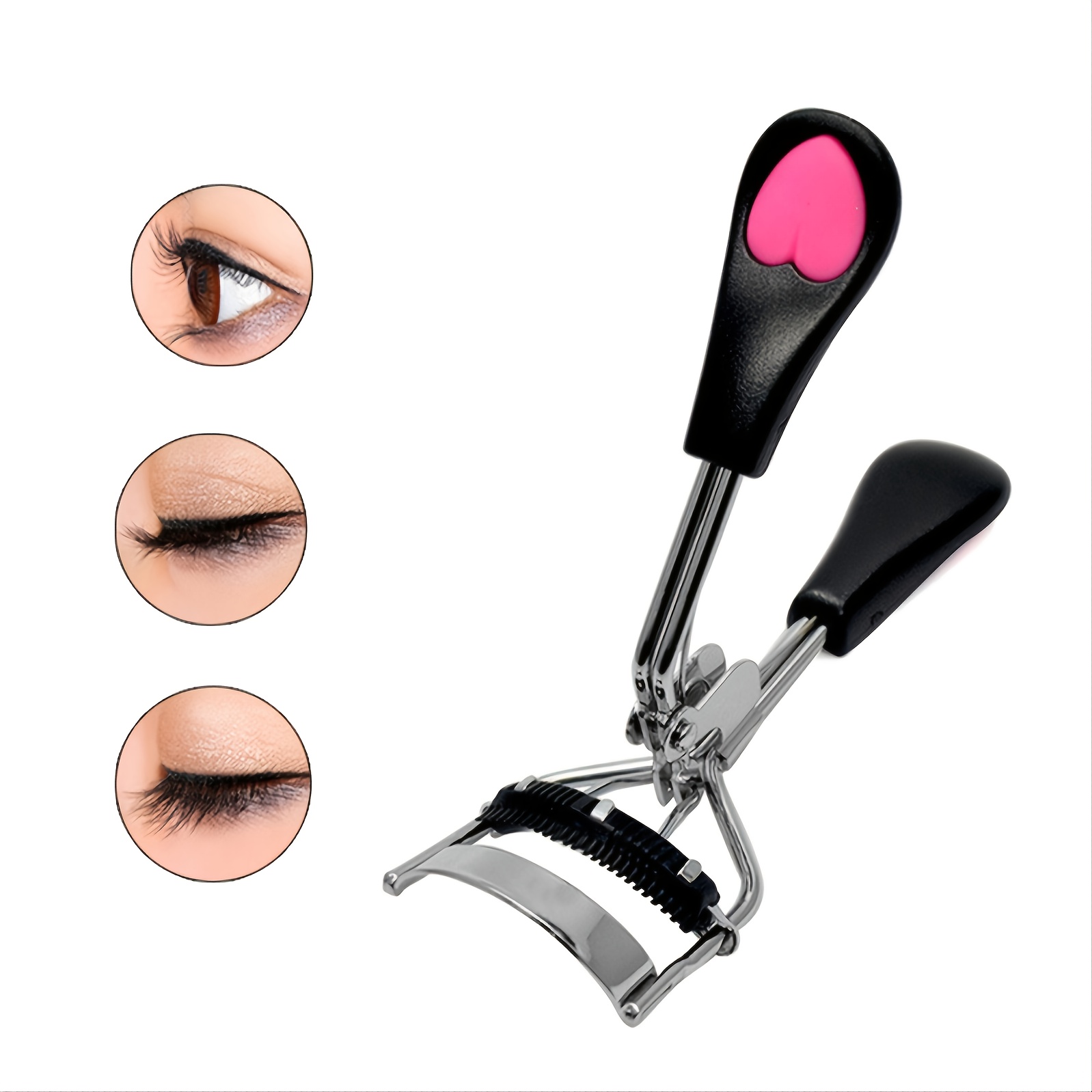 1 Pack Eyelash Curler Eye Makeup Tool Professional Daily Makeup Eyelash Curler Tool With Built in Comb Attachment Get Perfect Curly Lashes In Seconds