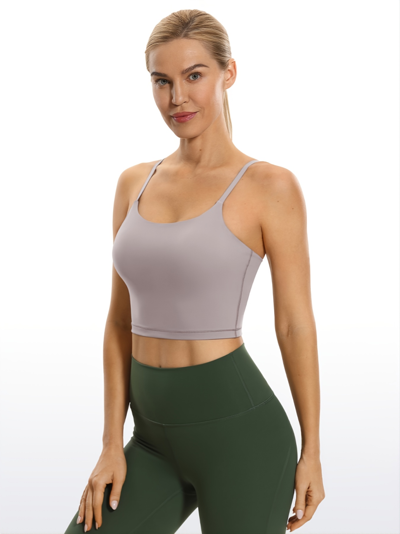 Sports Bras for Women Full Coverage Fit Elastic Workout Gym Bras with Chest  Pad Shockproof Breathable Yoga Clothes, Green, Medium : :  Clothing, Shoes & Accessories