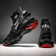 men s blade type shoes breathable shock absorption high top 1