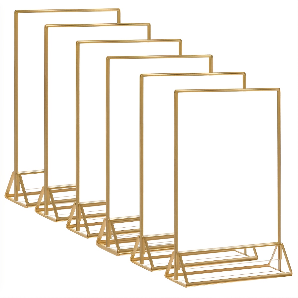 Acrylic Clear Sided Top Load Sign Holder 14W x 11H Inches Lot of 10 - 2