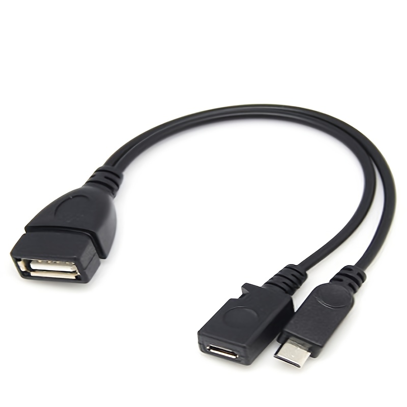 1 PC Usb Port Terminal Adapter Otg Cable For Fire Or 2nd 3 Gen Stick Fire