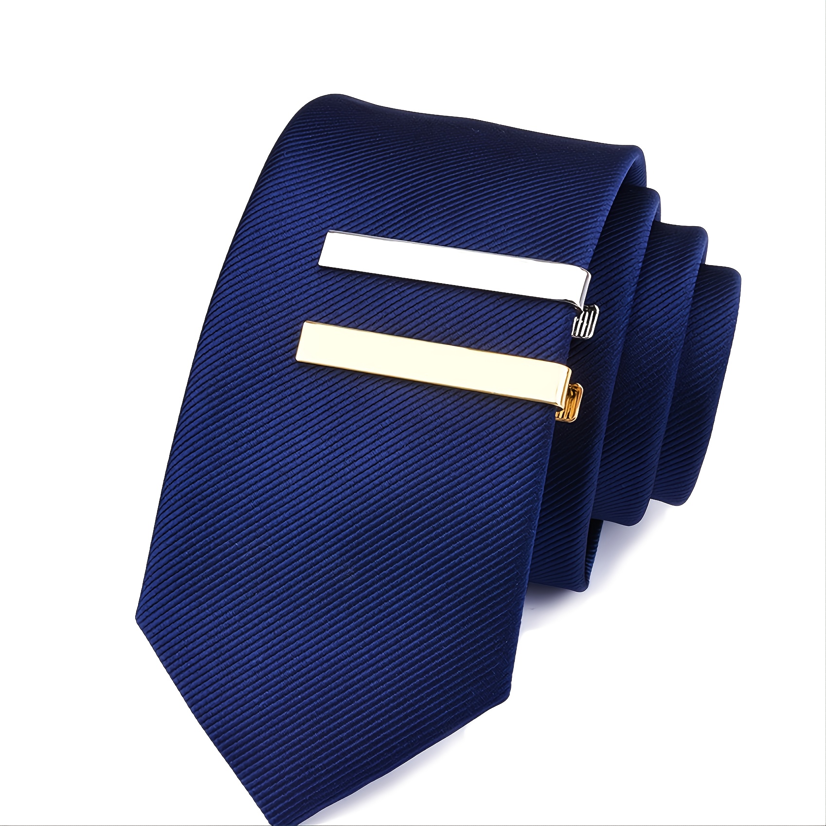 1pc Men's Business Tie Clip Tie Bar for Regular Ties Necktie Suitable for Wedding Business, Tie Pin Clips,Temu