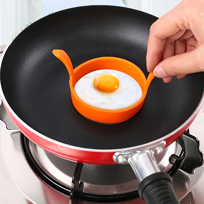 New Silicone Egg Fried Mold Ring Pancake Maker Convenient Kitchen