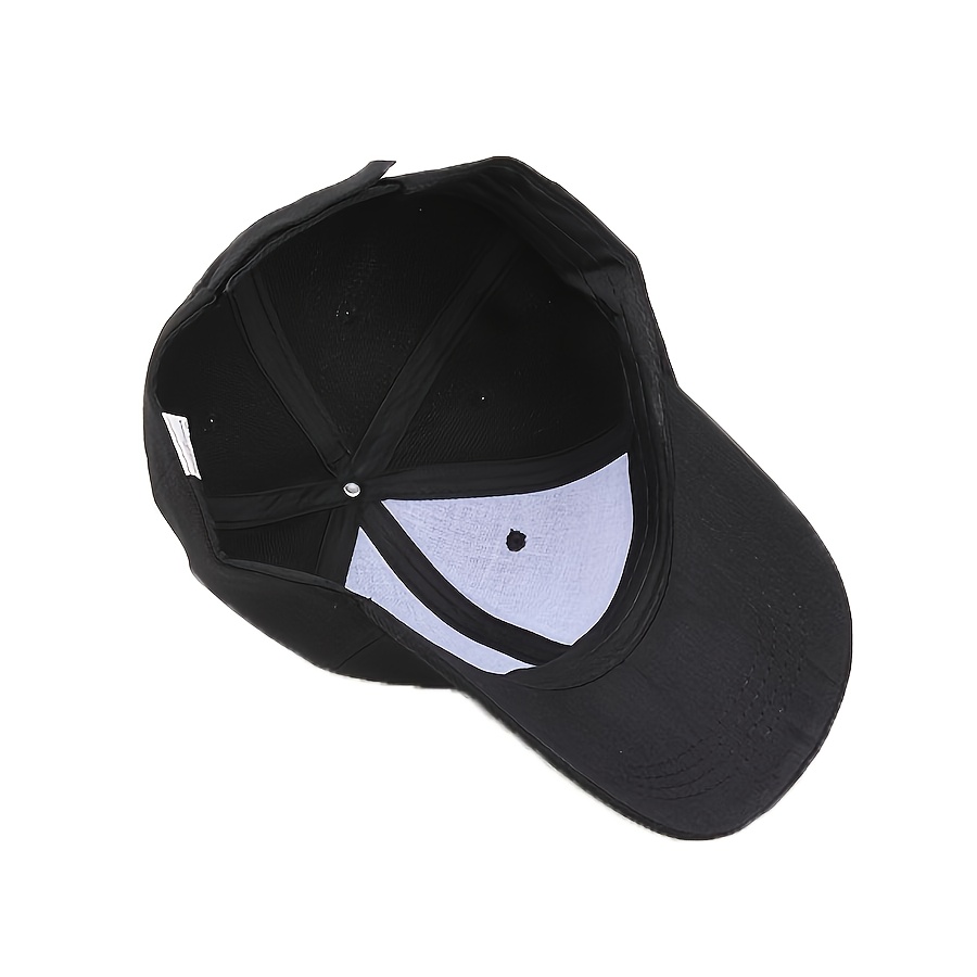 Vintage Solid Cotton Adjustable Baseball Cap for Outdoors