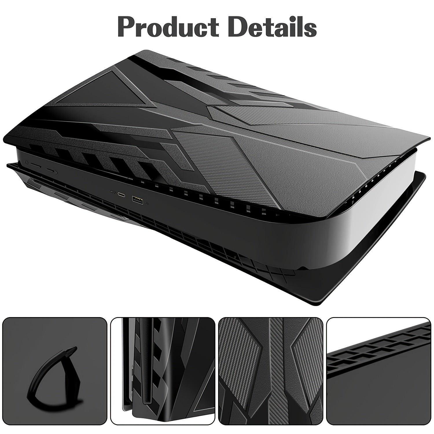 Digital Edition Face Plates Cover Skins Shell Panels for PS5 Console,  Playstation 5 Accessories Faceplate Protective Shell Replacement Plate  Dustproof