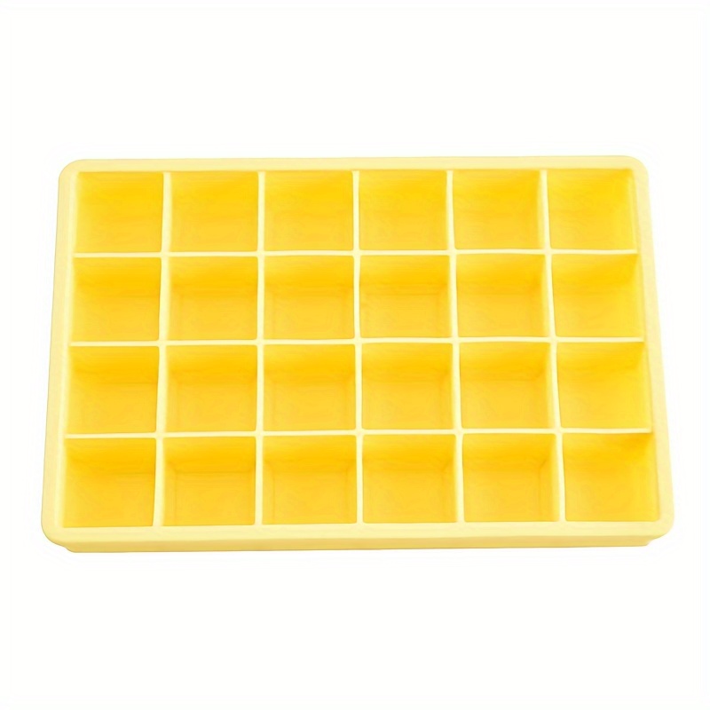 1pc Silicone Honeycomb Ice Cube Tray With Lid, 37 Grids Thickened