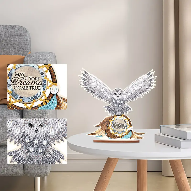 Diamond Painting Desktop Decorations Eagle Diy Diamond Art - Temu