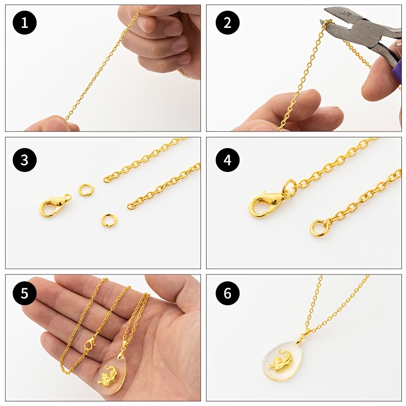 Kit fabrication de bijoux - Fermoirs bijoux - 10 Doigts