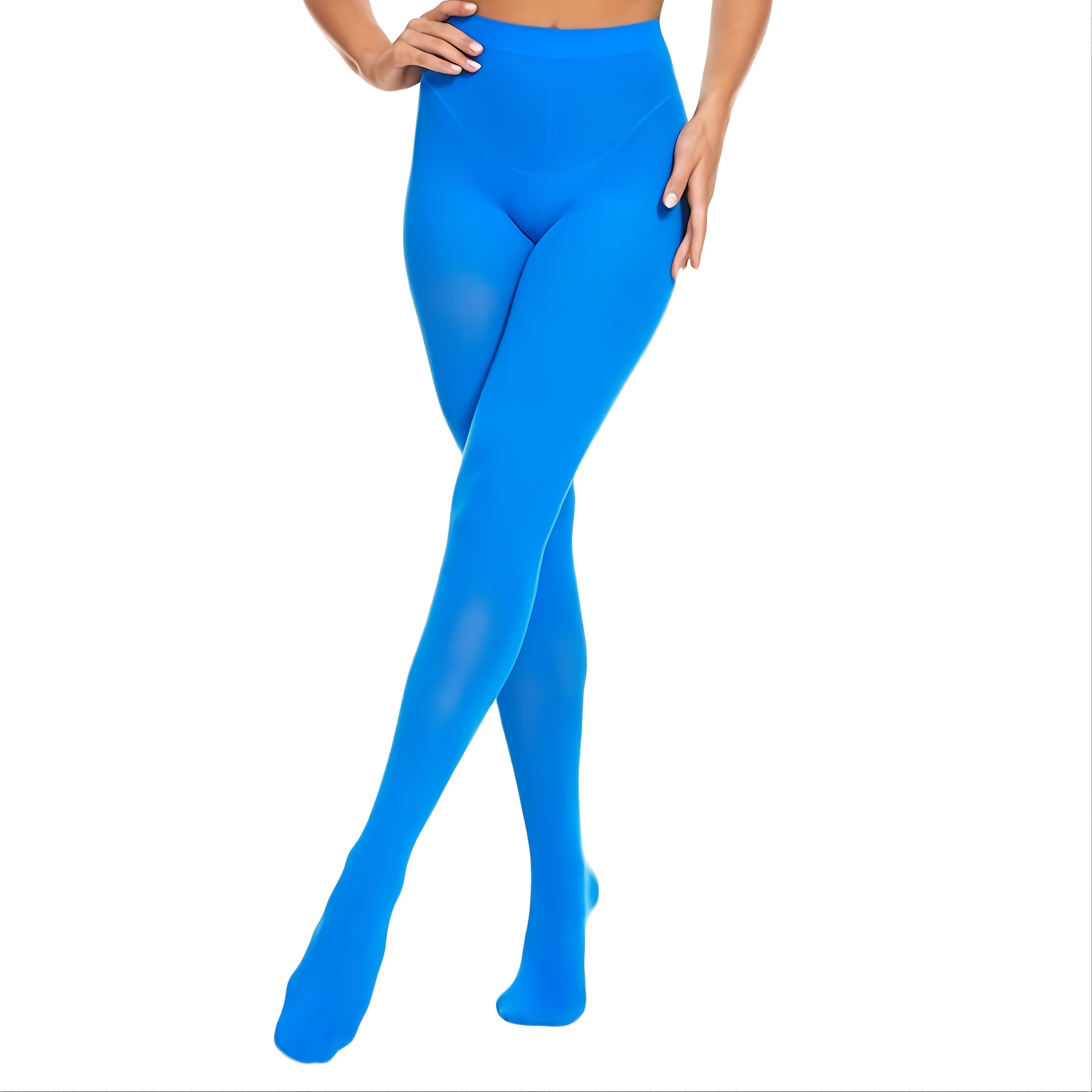 Royal Blue 1/12th Soldier Stretch Tights Model for 6 Female Body