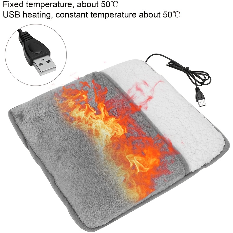 Foot Warmer, Foot Heating Pad For Under Desk, Men & Women Electric