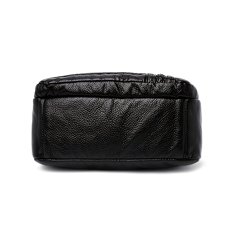 Chanel Black V-Quilted w/ Magenta Lining, Multi Pocket w