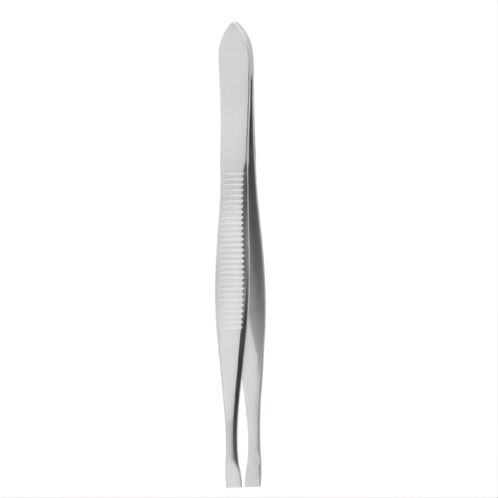 Flat Tip Tweezers for Women Eyebrows