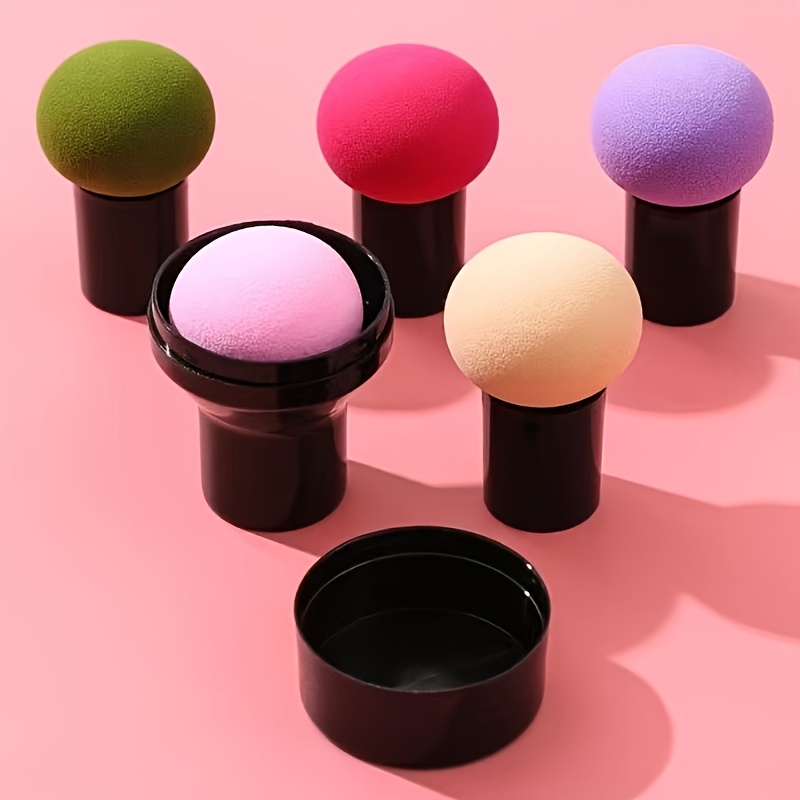 8pcs esponjas para maquillaje Mushroom Puff Cosmetic Blender Puff Sponge
