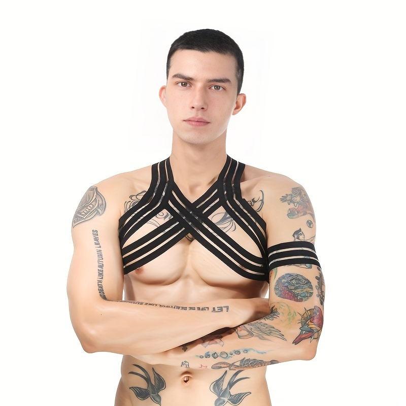 1 Pieza De Alta Elasticidad Cuello Redondo Realista De Silicona Falsa Pecho  C/D Taza Diseño Ahuecado Adecuado Para Cosplay Ropa De Hombre Y Mujer, Pecho  Agrandado, Cross Dressing, Y Chaleco De Pecho