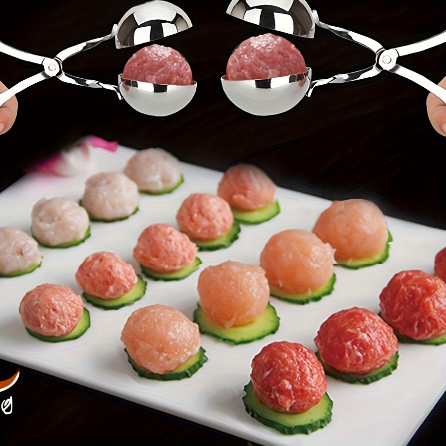 1 unidade, Forma de Bolas de Alcatra para Bolas de Alcatra Perfeitas - Ideal para Hotéis, Restaurantes e Utensílios e Louça de Cozinha a Granel