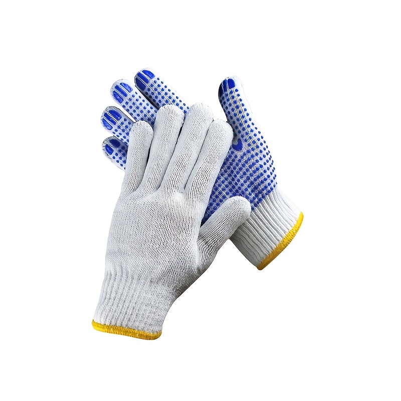 12 Pares De Guantes De Trabajo De Seguridad Guantes - Temu