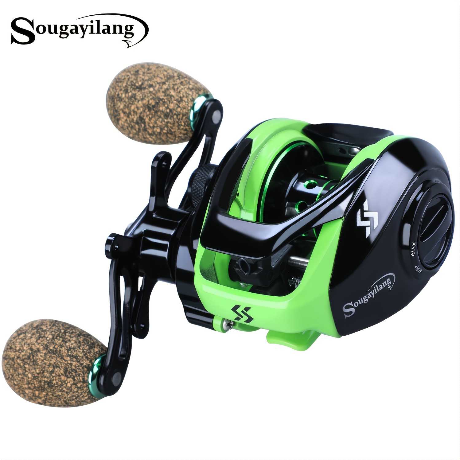 Sougayilang 8+1bb Smooth Baitcasting Reel 7.3:1 Gear Ratio - Temu