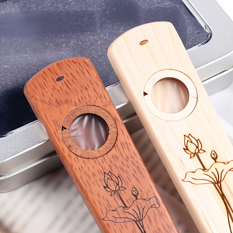 Kazoo professionnel en alliage d'aluminium, Instrument de musique en bois,  flûte en métal, Piccolo, cadeaux musicaux