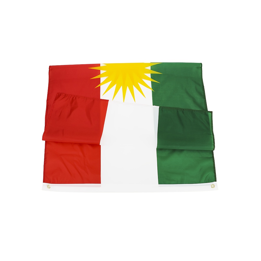 Double side Printed Kurd Kurdish National Flag High quality - Temu