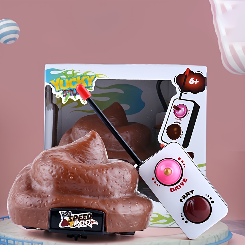 Remote Control Poop Toy Remote Controlled Halloween Theme Prank Toy For