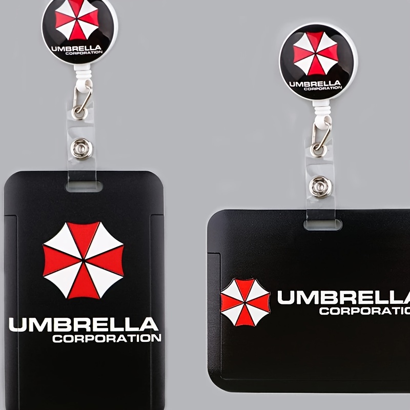 

Umbrella Id Card Holder Keychain Retractable Nurse Badge Reel Clip Doctor Student Ic Id Card Badge Holder Accessory