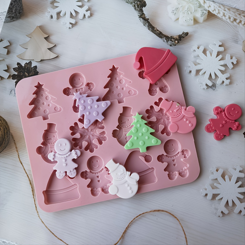 3d Christmas Cake Tree Silicon Mold Handamde Nonstick Tree Baking