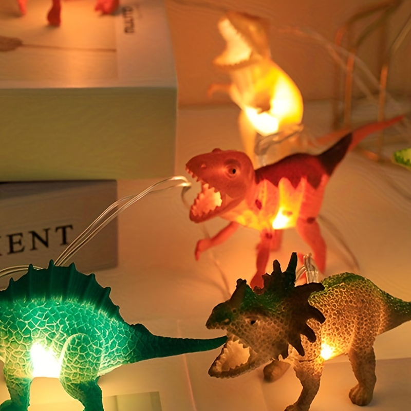 

Dinosaur String Lamp - Fun Toy Decorative Lamp, Suitable For Home, Bedroom, Living Room, Birthday Party Decoration, Stage Decoration, Fun And Fun, Decorative Light String Eid Al-adha Mubarak