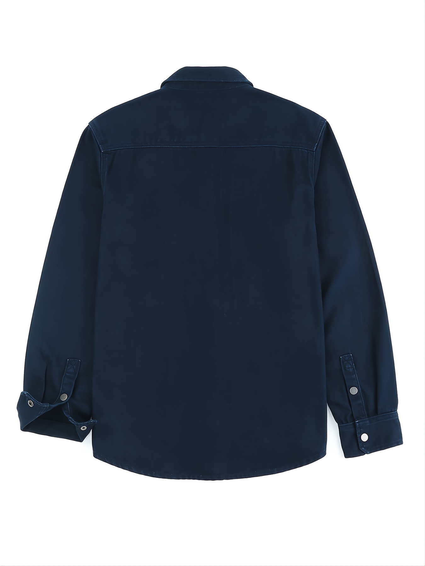 Navy blue shop cotton casual jacket