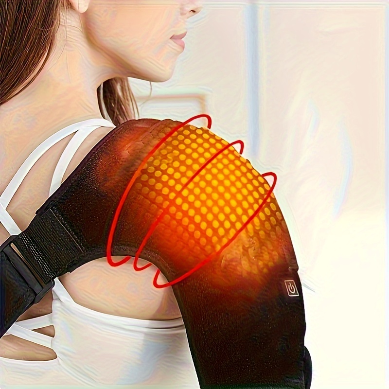 Electric Heated Shoulder Brace Wrap Portable Electric Timing - Temu