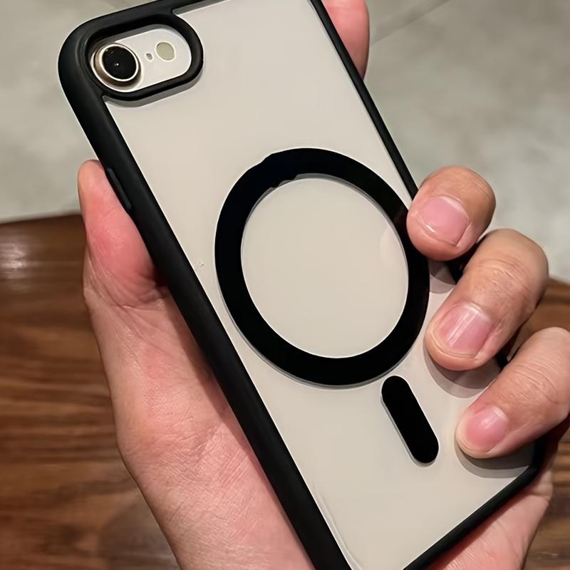 

Transparent Acrylic 2020 Se 2022 8 7 Magnetic Wireless Charging Hard Pc Cover