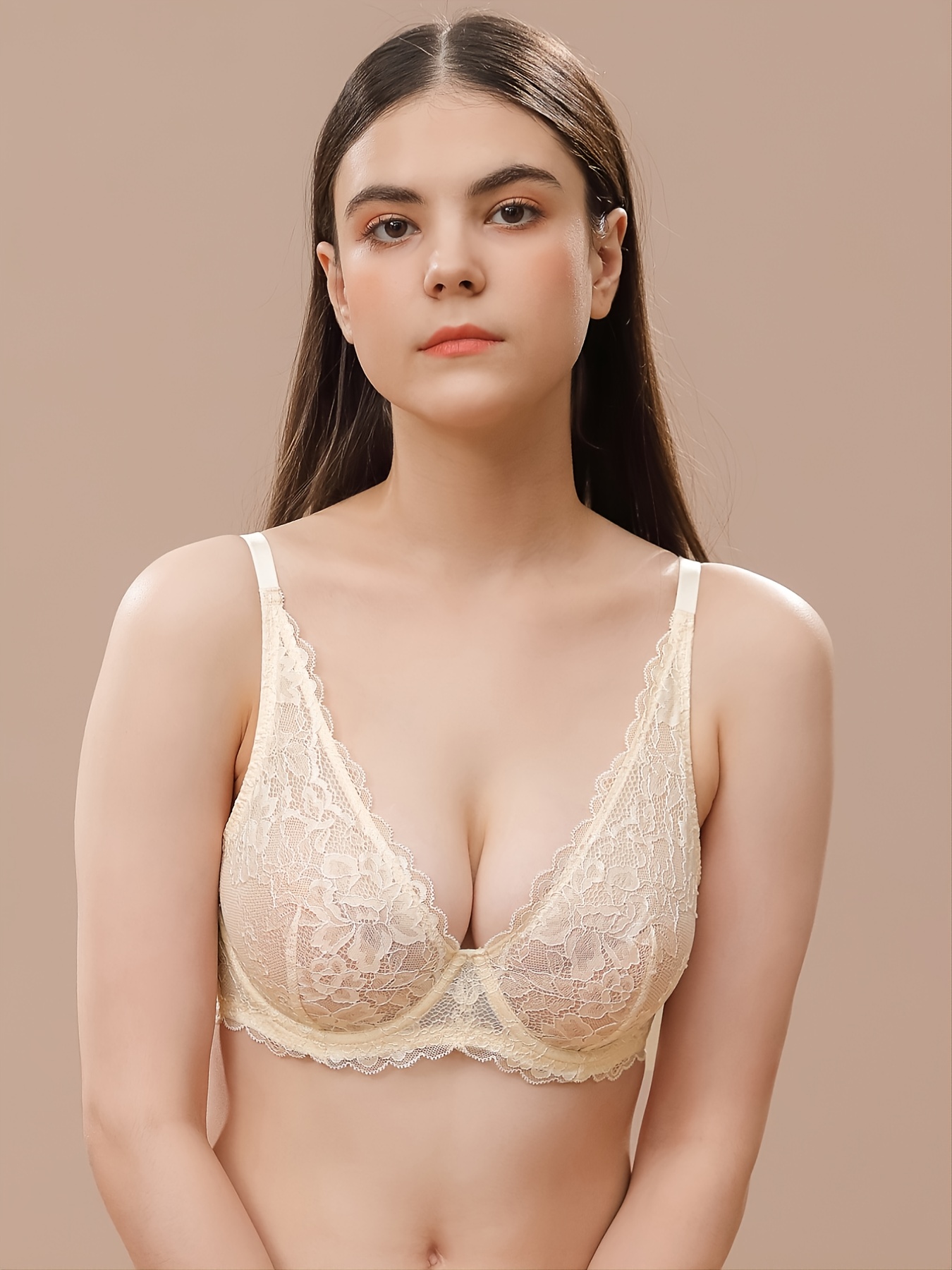 thumbnail image 2 of Women's Minimizer Underwire Bra - Full Coverage T-Shirt Bra With Light Padding 2 of 9
