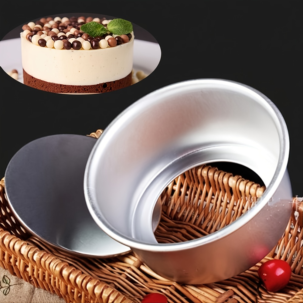 8-Inch/6-Inch Aluminum Round Cake Pan with Removable Bottom