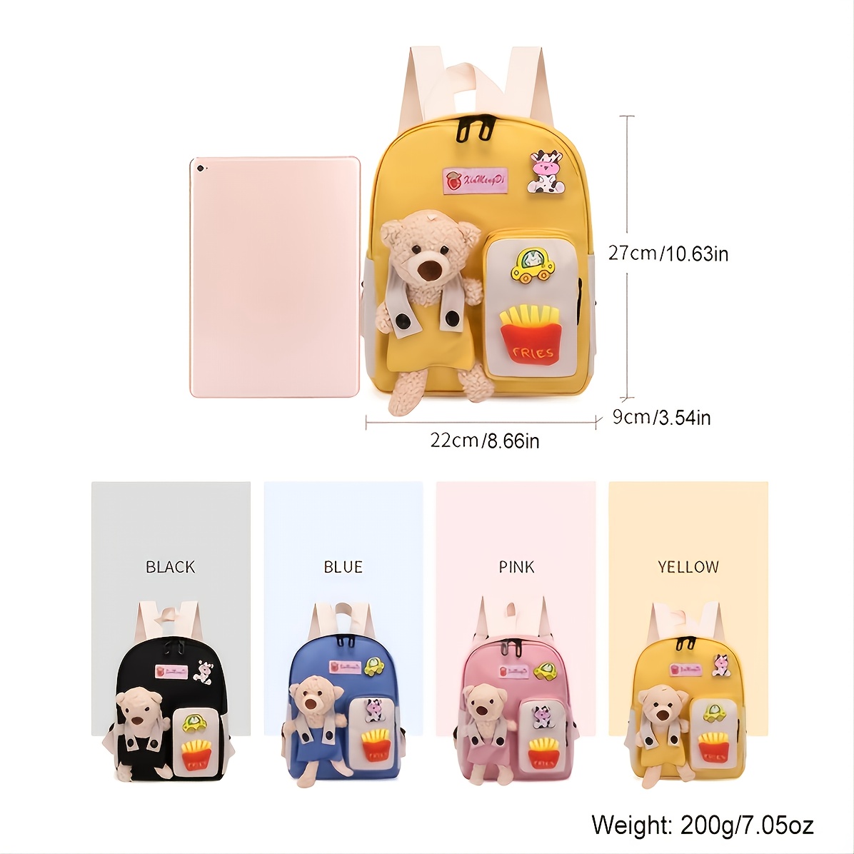 Adjustable Nylon Shoulder Bag For School Student Outdoor Travel