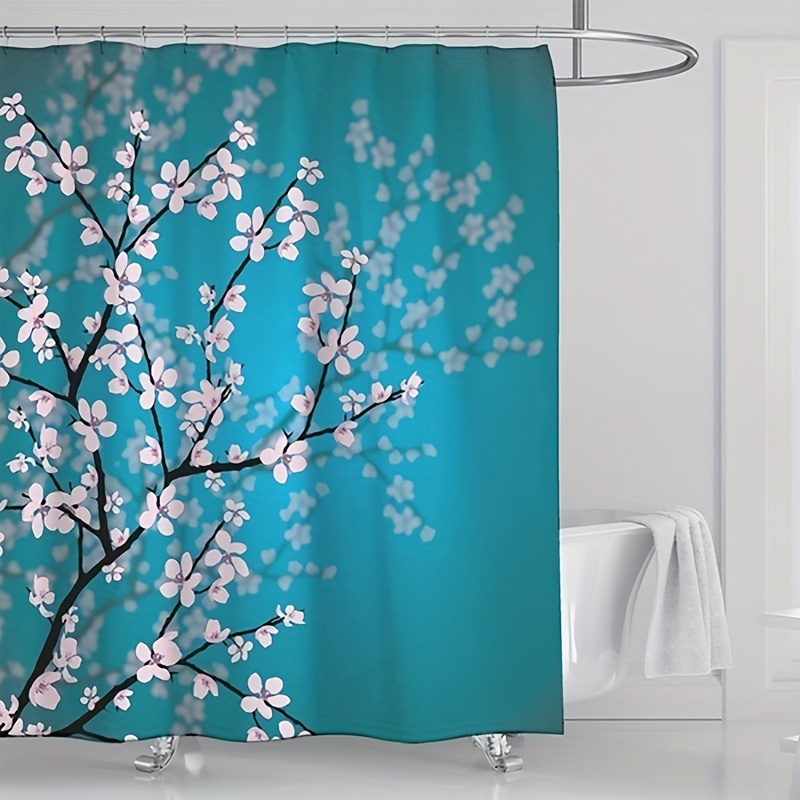 chinese new year shower curtain