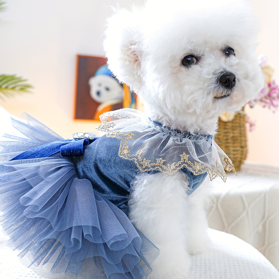 

For Small , Tulle Gown, , , Yorkshire , Outfit, Pet Clothing - , Polyester