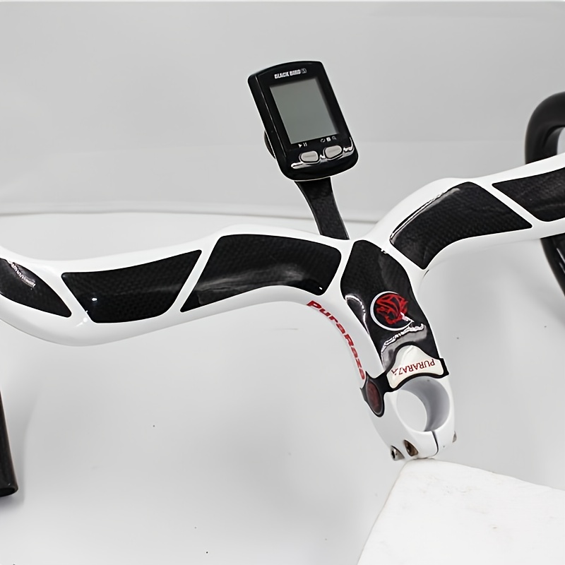 Manillar integrado de fibra de carbono ONE, soporte de ordenador para Garmin  Giant SLR Aero Bike