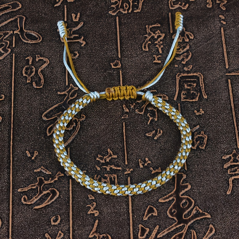 Woven Corn Knot Adjustable Bracelet for Women
