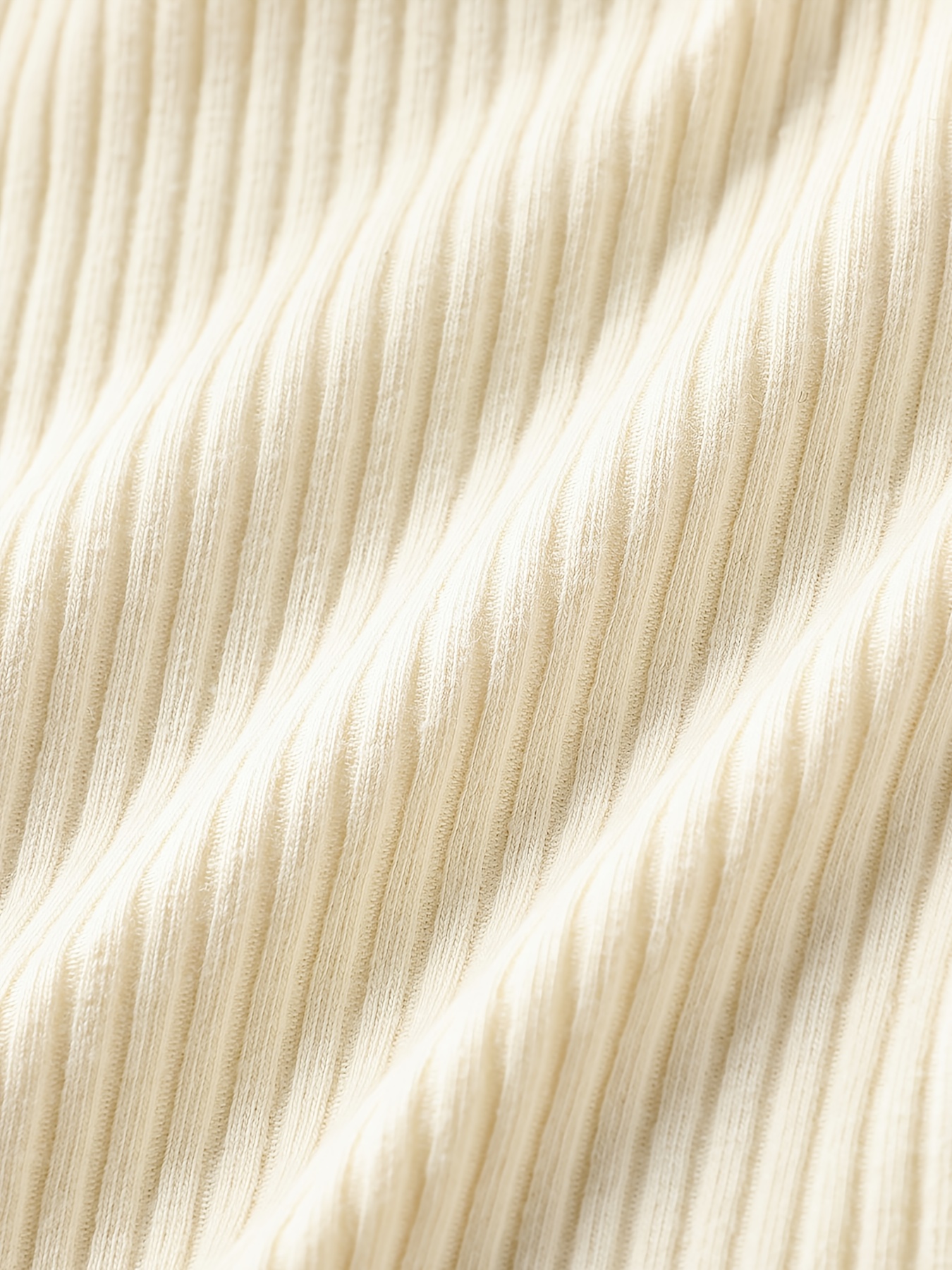 Rib-knit Camisole Top - Cream - Ladies