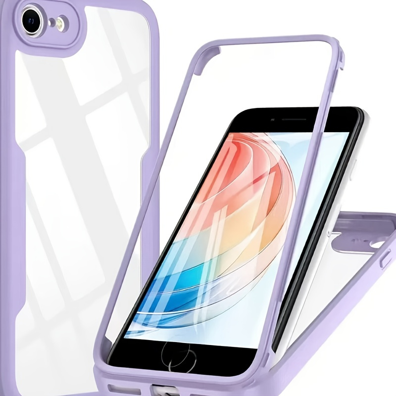 

Pour Iphone7/8/Se2/Se3 7Plus/8Plus Élégant 360 Double Coque Intégrale