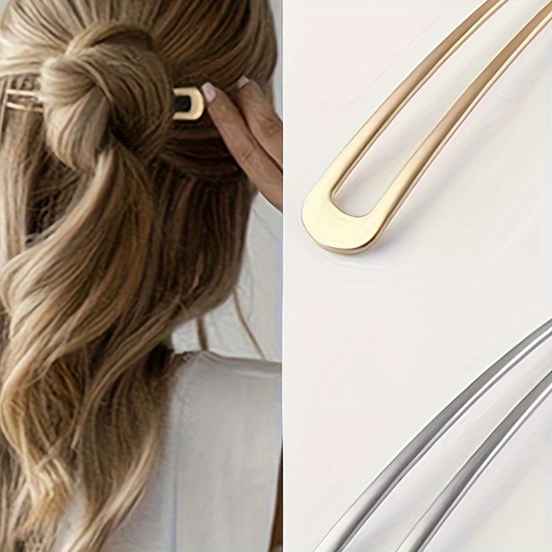 

Solid Color Hairpin, Hair Headgear