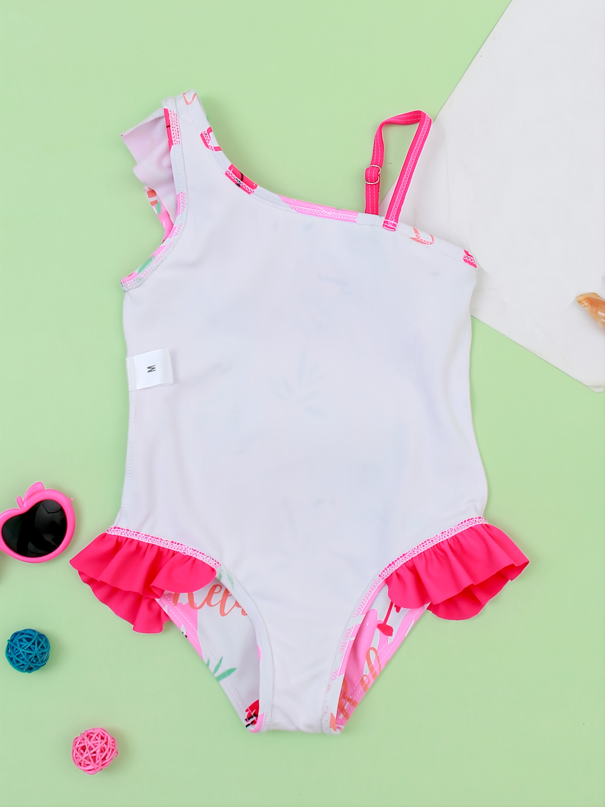 Flamingo bathing outlet suit baby