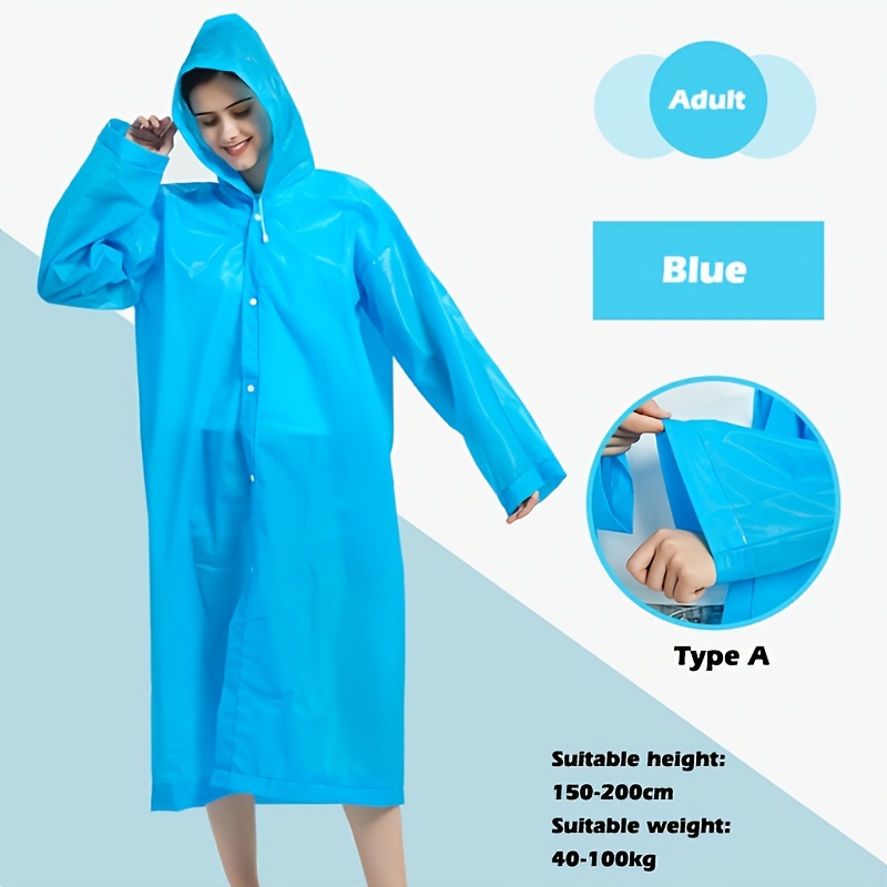 Stylish Waterproof Raincoat with Adjustable Hood - Ultimate Protection