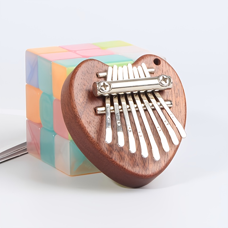 Mini Kalimba Thumb Piano Musical Instrument. 8 Key Instrument for