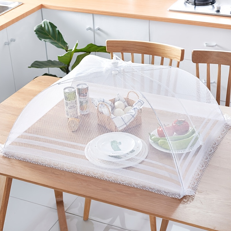Folding Food Cover Portable Fly Cover Indoor Outdoor Bbq - Temu